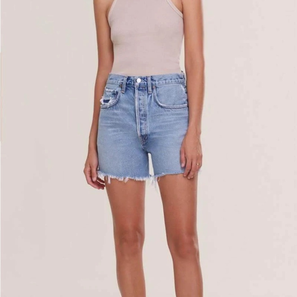 NWT Agolde Riley Shorts - Picture 2 of 4